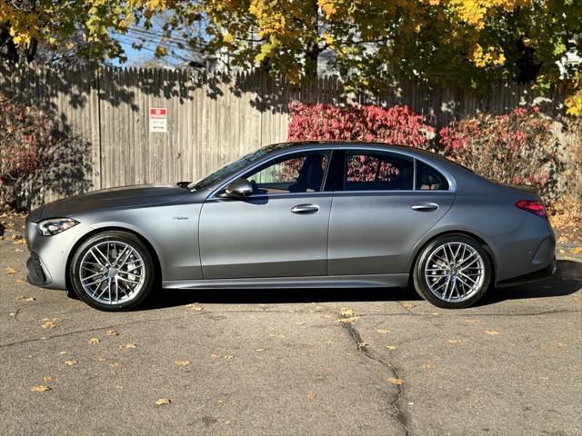 used 2023 Mercedes-Benz AMG C 43 car, priced at $53,900