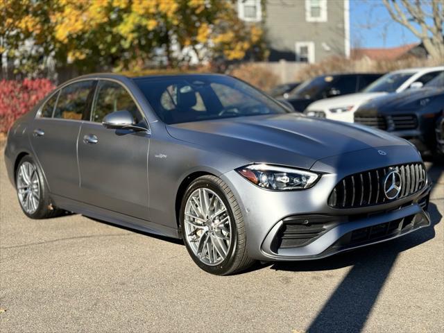 used 2023 Mercedes-Benz AMG C 43 car, priced at $53,900