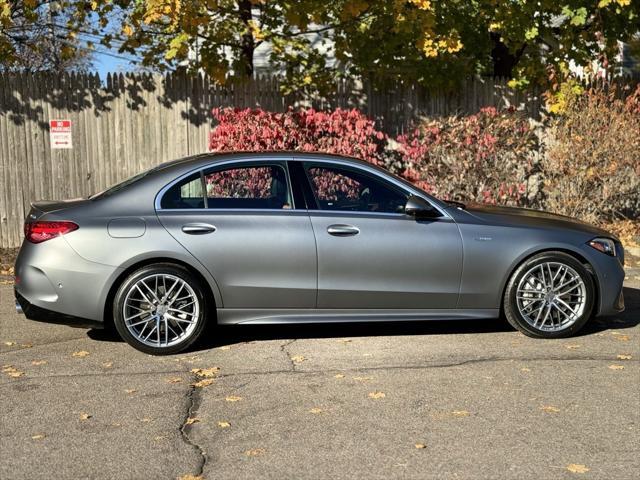 used 2023 Mercedes-Benz AMG C 43 car, priced at $53,900