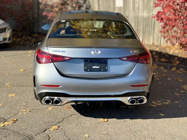 used 2023 Mercedes-Benz AMG C 43 car, priced at $53,900