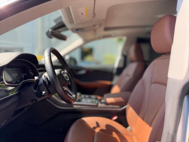 used 2022 Audi Q8 car, priced at $47,900