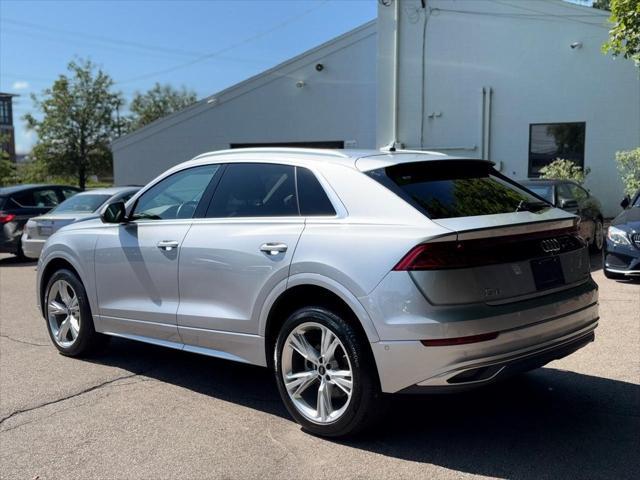 used 2022 Audi Q8 car, priced at $47,900