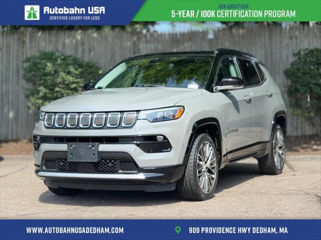 used 2022 Jeep Compass car, priced at $22,900