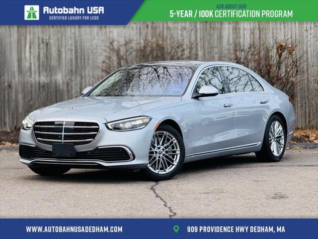 used 2021 Mercedes-Benz S-Class car, priced at $71,900