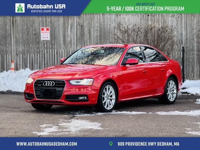 used 2014 Audi A4 car, priced at $13,900