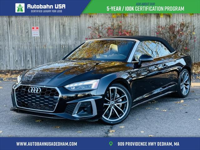 used 2021 Audi A5 car, priced at $41,900