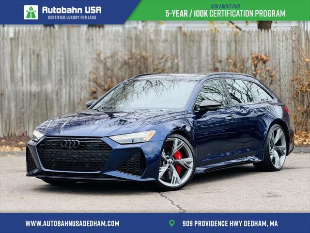 used 2021 Audi RS 6 Avant car, priced at $82,400