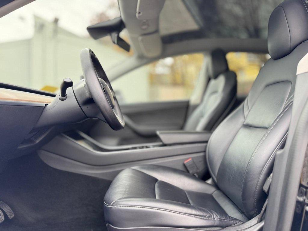 used 2021 Tesla Model Y car, priced at $22,000