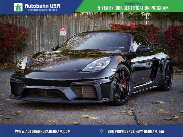 used 2021 Porsche 718 Cayman car, priced at $128,900