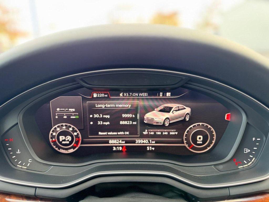 used 2017 Audi A4 car, priced at $16,500