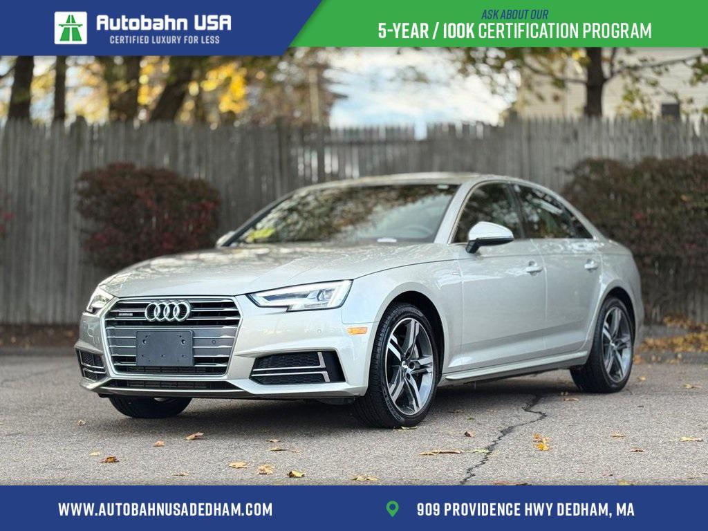 used 2017 Audi A4 car, priced at $16,500
