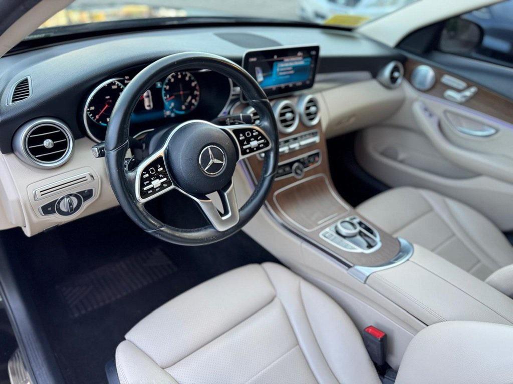 used 2021 Mercedes-Benz C-Class car, priced at $27,500