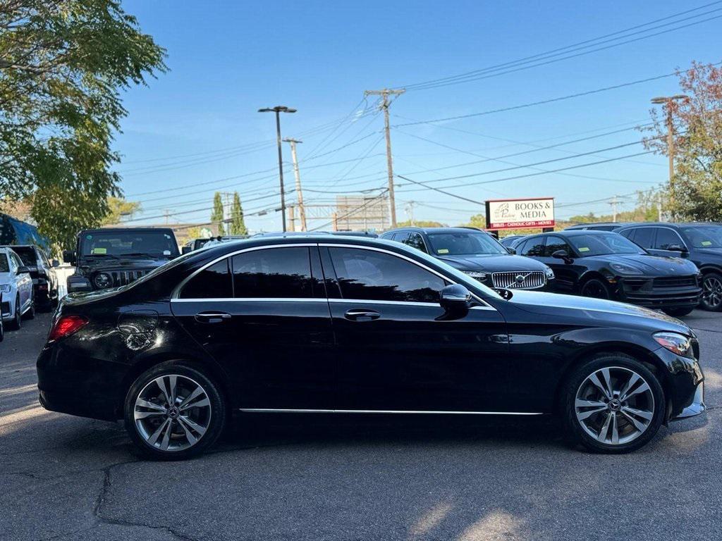 used 2021 Mercedes-Benz C-Class car, priced at $27,500