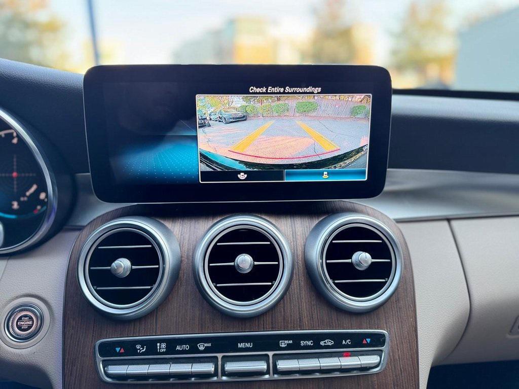 used 2021 Mercedes-Benz C-Class car, priced at $27,500
