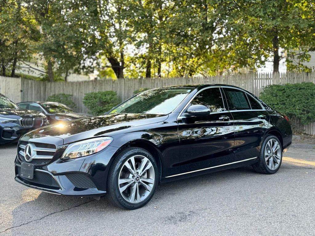 used 2021 Mercedes-Benz C-Class car, priced at $27,500