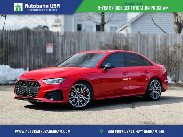 used 2022 Audi S4 car, priced at $44,400