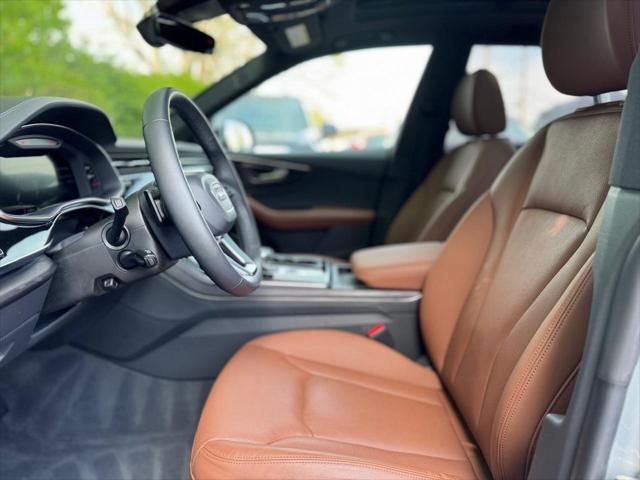 used 2023 Audi Q8 car, priced at $63,900