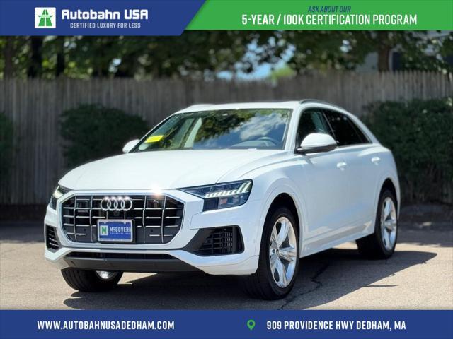 used 2023 Audi Q8 car, priced at $58,800