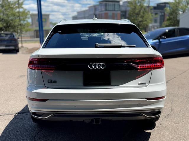 used 2023 Audi Q8 car, priced at $58,800