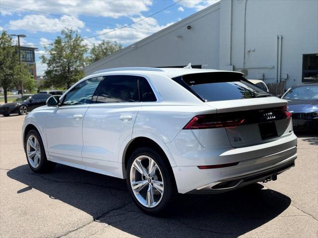 used 2023 Audi Q8 car, priced at $58,800