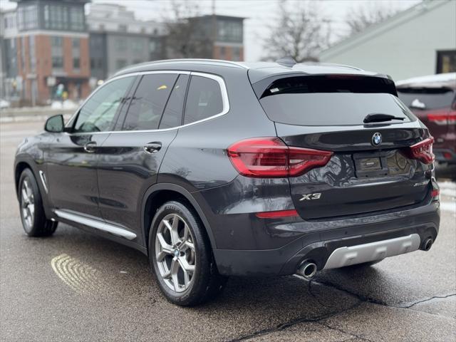 used 2021 BMW X3 car, priced at $32,400