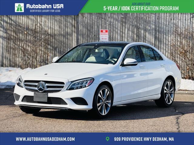 used 2020 Mercedes-Benz C-Class car, priced at $27,200