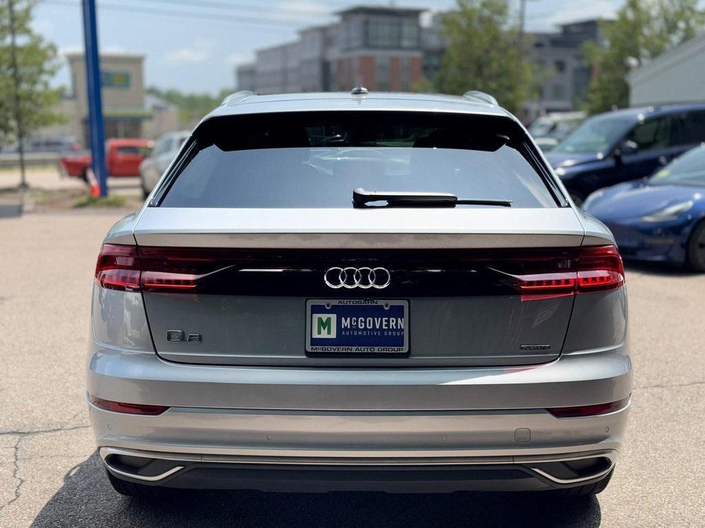 used 2022 Audi Q8 car, priced at $38,700