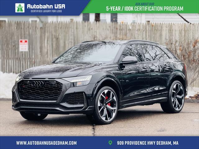 used 2020 Audi RS Q8 car, priced at $78,900