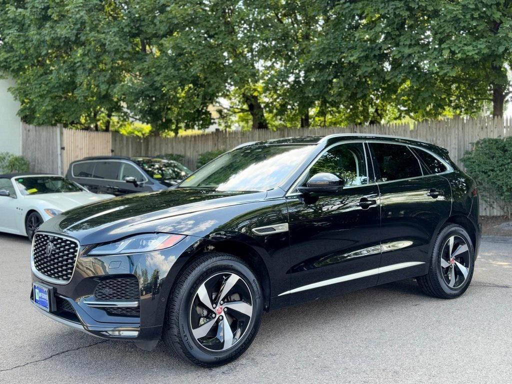 used 2021 Jaguar F-PACE car, priced at $27,500