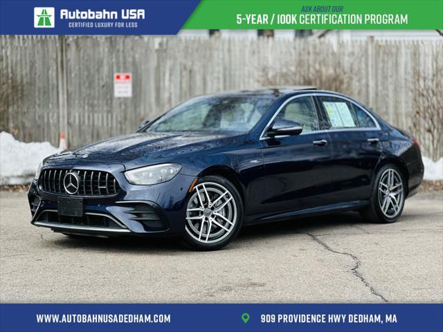 used 2021 Mercedes-Benz AMG E 53 car, priced at $52,300