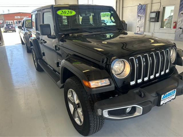 used 2020 Jeep Wrangler Unlimited car, priced at $31,840