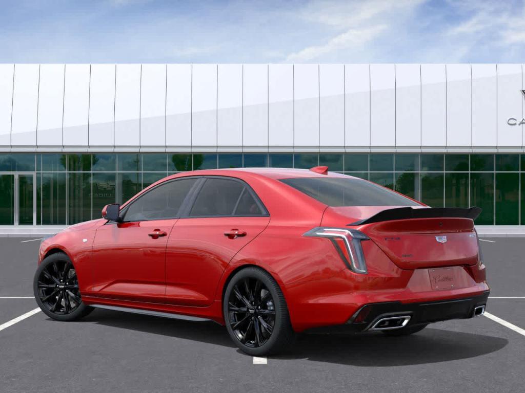 new 2026 Cadillac CT4 car, priced at $56,720