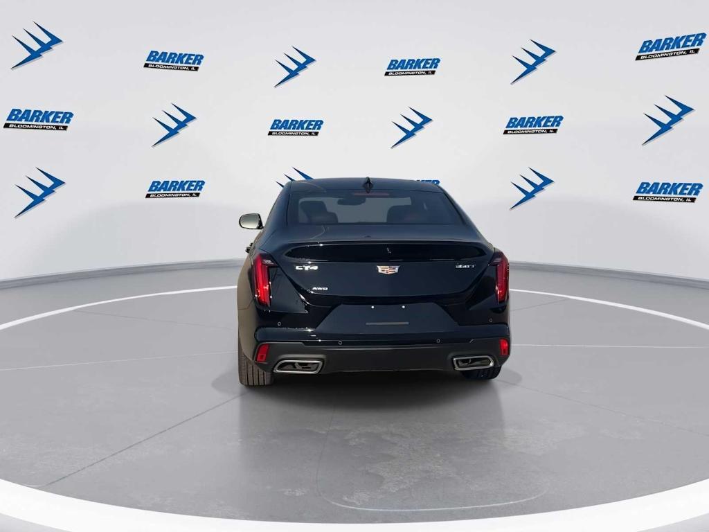 new 2026 Cadillac CT4 car, priced at $45,845