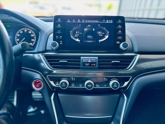 used 2022 Honda Accord Hybrid car, priced at $19,999