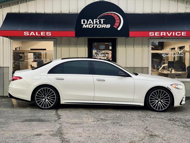 used 2021 Mercedes-Benz S-Class car, priced at $61,999