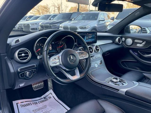 used 2019 Mercedes-Benz C-Class car, priced at $29,999