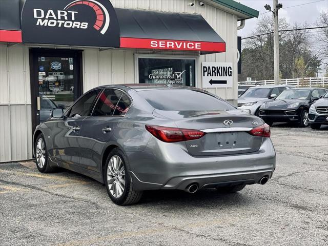 used 2018 INFINITI Q50 car, priced at $18,999