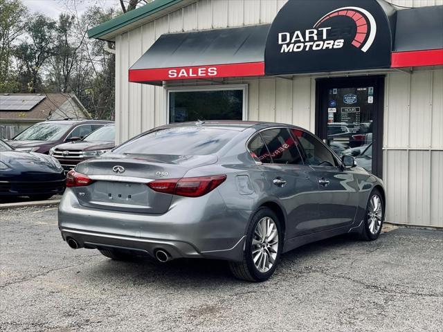 used 2018 INFINITI Q50 car, priced at $18,999