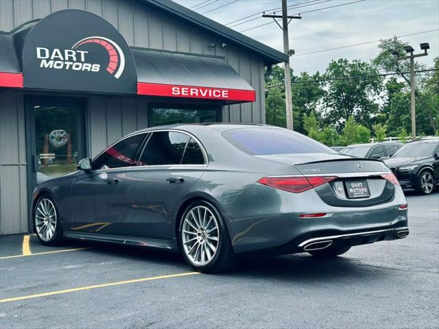 used 2022 Mercedes-Benz S-Class car, priced at $72,999