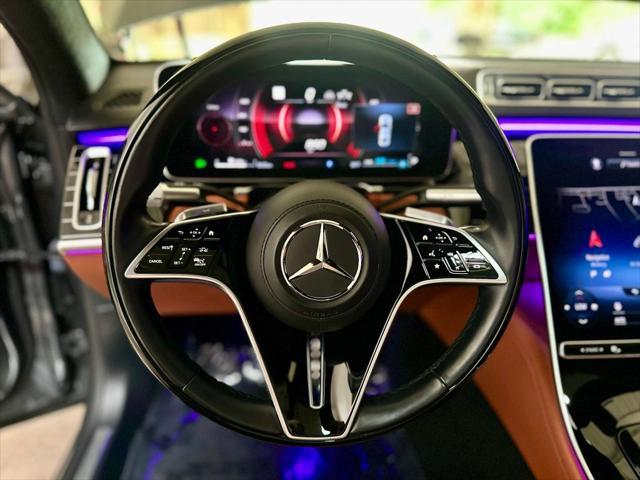used 2022 Mercedes-Benz S-Class car, priced at $72,999