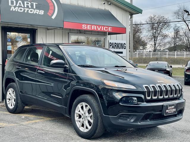 used 2017 Jeep Cherokee car, priced at $17,999