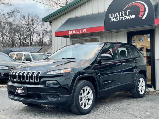 used 2017 Jeep Cherokee car, priced at $17,999