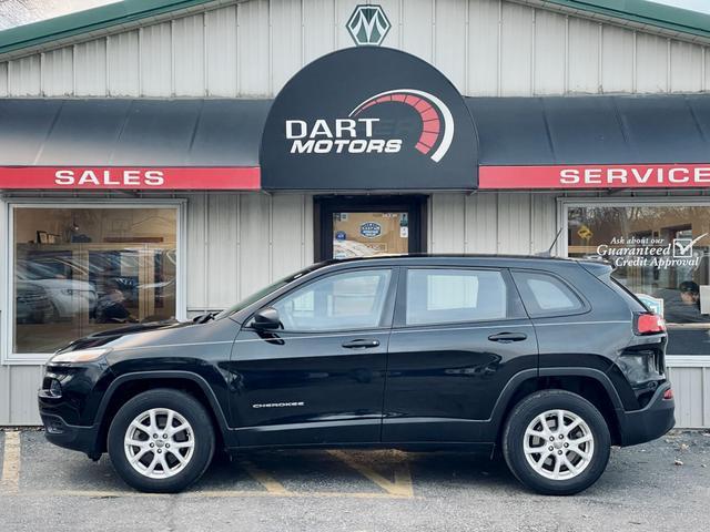 used 2017 Jeep Cherokee car, priced at $17,999