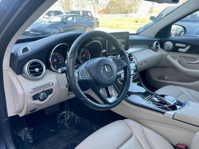 used 2018 Mercedes-Benz C-Class car, priced at $19,999