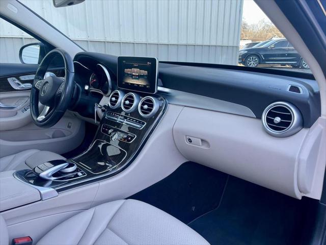 used 2018 Mercedes-Benz C-Class car, priced at $19,999