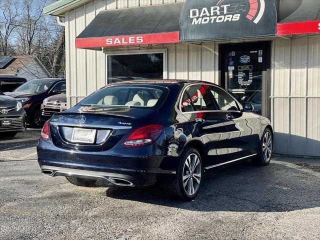 used 2018 Mercedes-Benz C-Class car, priced at $19,999