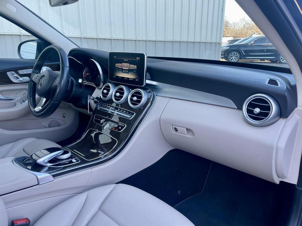 used 2018 Mercedes-Benz C-Class car, priced at $18,999