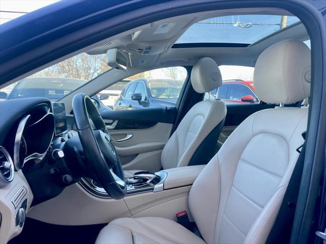 used 2018 Mercedes-Benz C-Class car, priced at $19,999