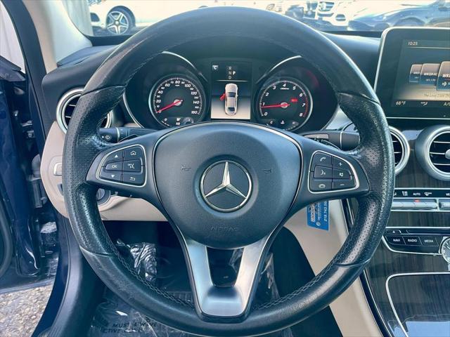 used 2018 Mercedes-Benz C-Class car, priced at $19,999