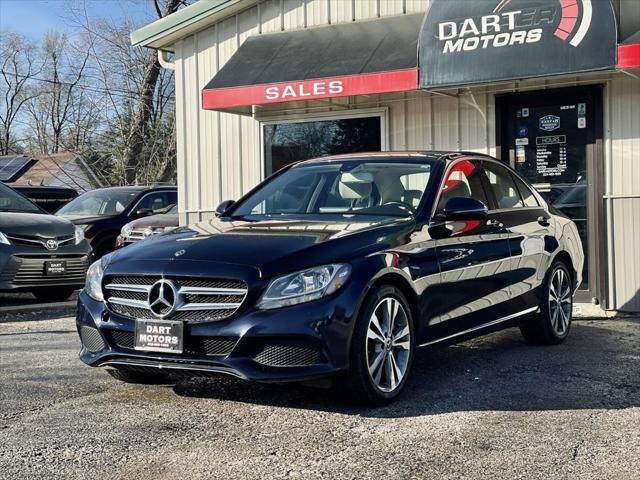 used 2018 Mercedes-Benz C-Class car, priced at $19,999